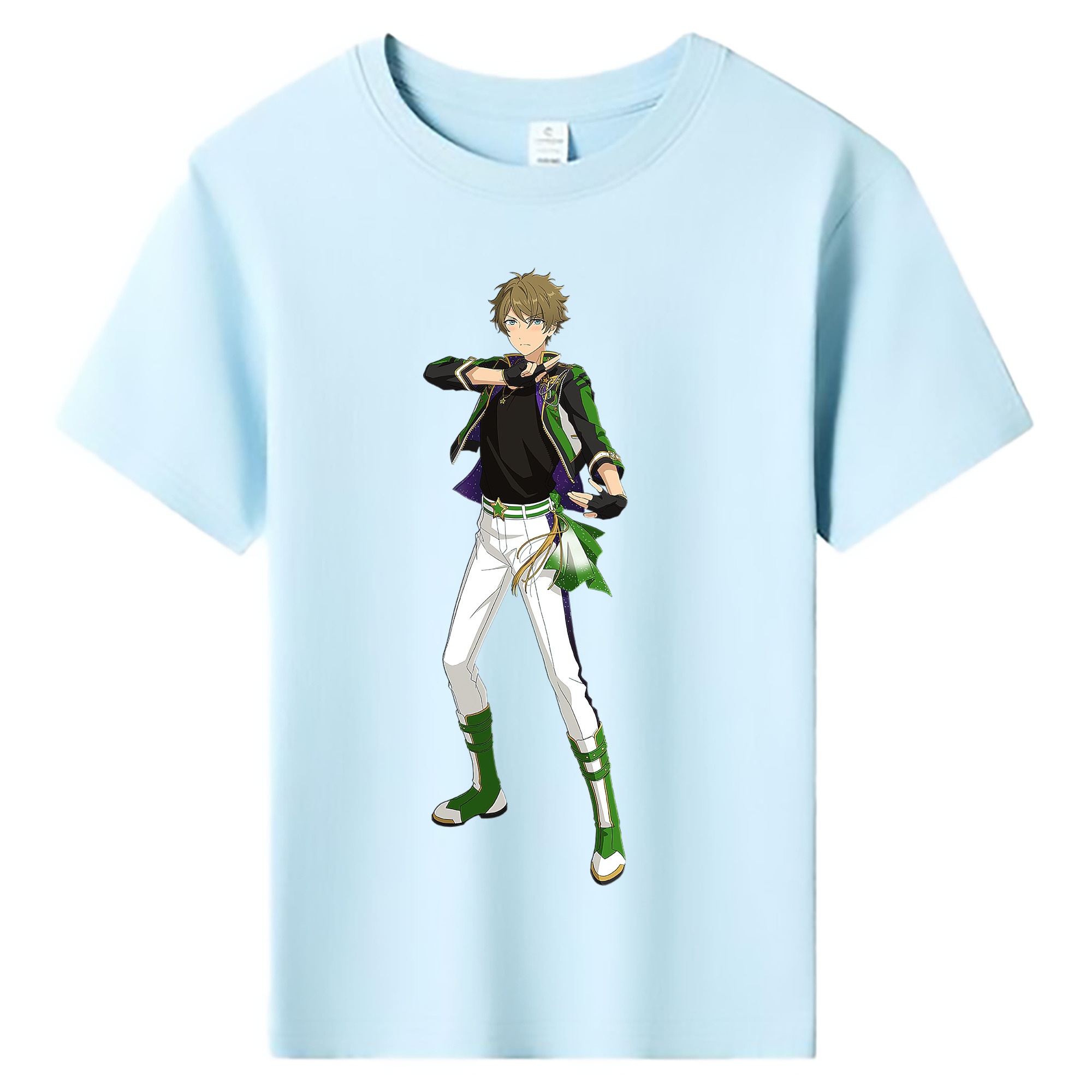 （画像用） あんさんぶるスターズ! Ensemble Stars 綿100％キッズTシャツ（フロントプリント）